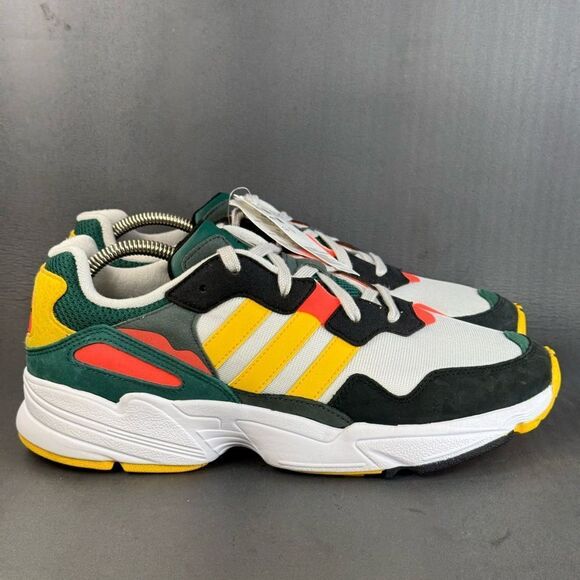 Adidas Yung-96 \'Green Gold\' athletic sneaker shoes men’s size 10 main image 6